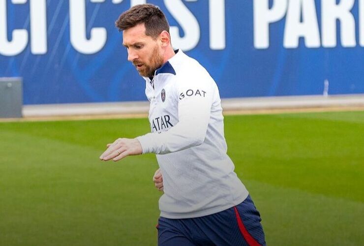 Imagen de Messi volvió a entrenarse en el PSG tras su pedido de disculpas por el viaje a Arabia Saudita