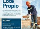 Imagen de Lote Propio: Hay plazo hasta el 31/5 para la presentación de la documentación