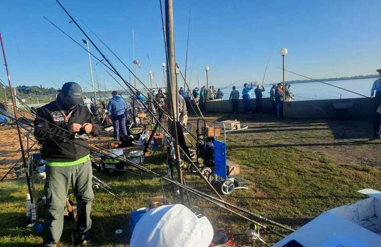 Imagen de Se disputó la 4ª fecha del ranking de Pesca en el Rowing Club.