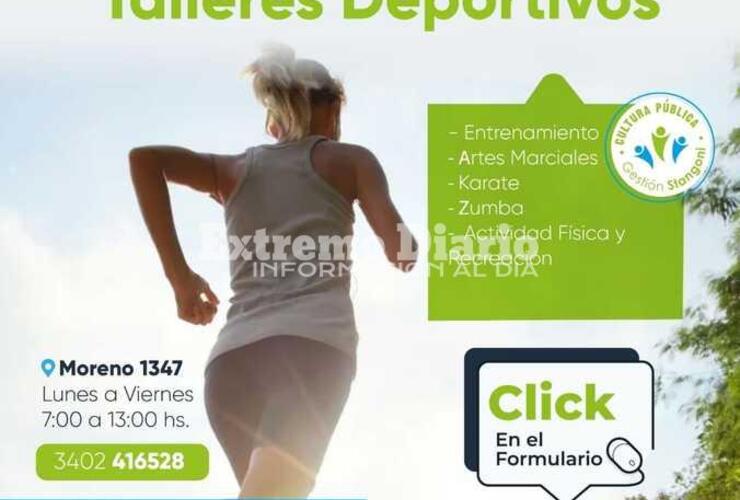 Imagen de Inscripci&oacute;n abierta a los talleres deportivos en Fighiera