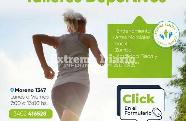 Imagen de Inscripci&oacute;n abierta a los talleres deportivos en Fighiera