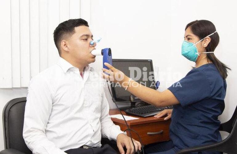 Imagen de Espirometrías en el Hospital N°50 por la semana de detección precoz de la Epoc