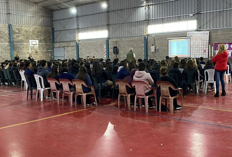 El C.A.T. fue sede para alumnos y profesores.