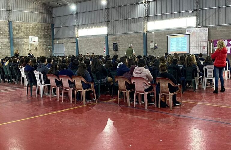 El C.A.T. fue sede para alumnos y profesores.