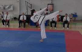 Imagen de El taekwondo de A.S.A.C. cosech&oacute; podios y medallas en el Interprovincial de Calchaqu&iacute;.