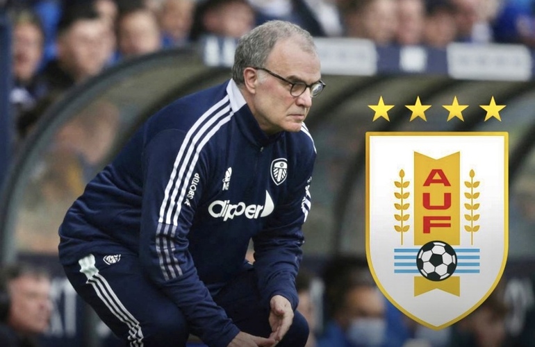 Imagen de Marcelo Bielsa, nuevo director técnico de la Selección de Uruguay.