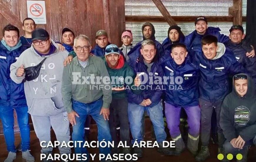 Imagen de Alvear: Capacitaci&oacute;n para trabajadores del &aacute;rea de Parques y Paseos