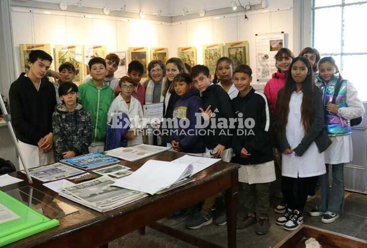 Imagen de El Museo Municipal realizó actividades junto a la Escuela N°247