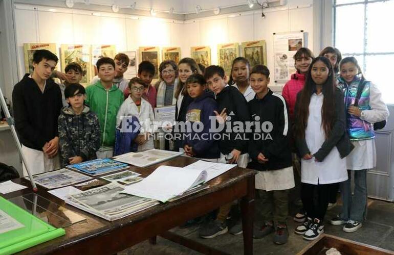 Imagen de El Museo Municipal realizó actividades junto a la Escuela N°247