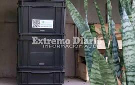 Imagen de Fighiera: Entregaron composteras a las instituciones