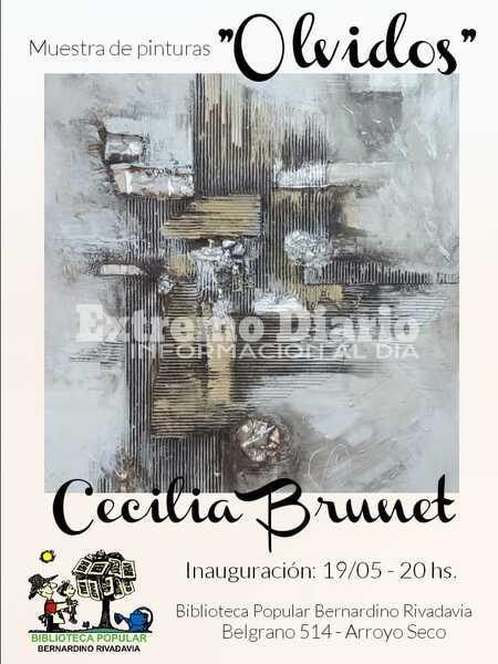 Imagen de Olvidos: Muestra art&iacute;stica de Cecilia Brunet en la Biblioteca