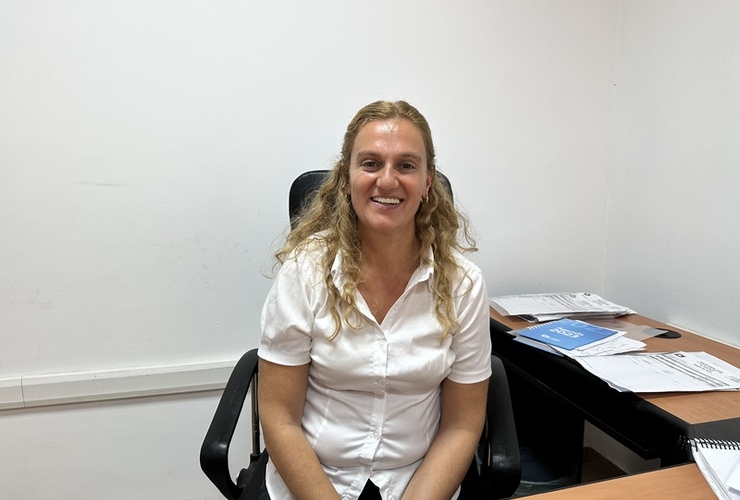 Imagen de Natalia Giovacchini, actual vicepresidenta, acompa&ntilde;ar&aacute; a Esteban Ferri para las Elecciones 2023.