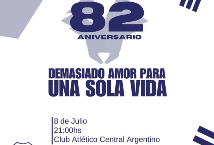 Imagen de Central Argentino de Fighiera prepara su 82º aniversario.