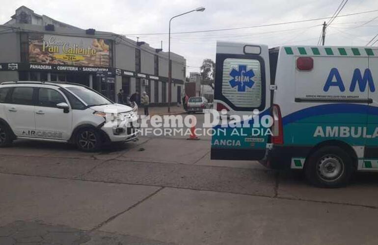 Imagen de Choque entre dos veh&iacute;culos