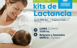 Imagen de La Comuna de Fighiera entregar&aacute; kits de lactancia