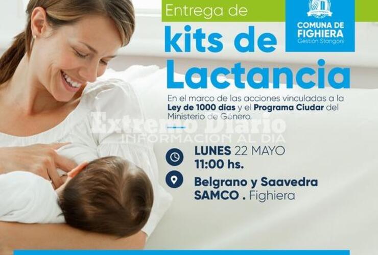 Imagen de La Comuna de Fighiera entregará kits de lactancia