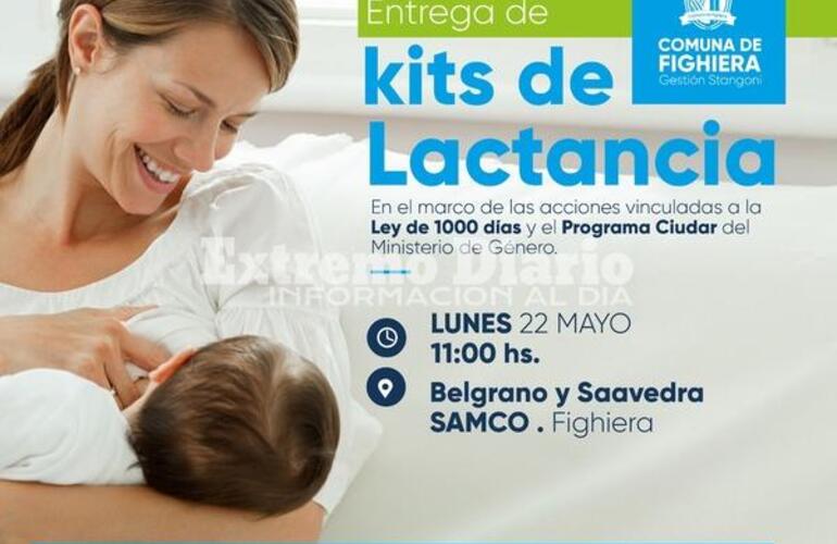 Imagen de La Comuna de Fighiera entregar&aacute; kits de lactancia