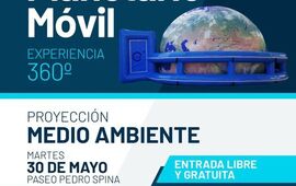 Imagen de Planetario M&oacute;vil: Experiencia 360&deg; en el Paseo Pedro Spina