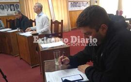 La sesi&oacute;n se desarroll&oacute; sin la presencia del concejal Miguel &Aacute;ngel Coradini.