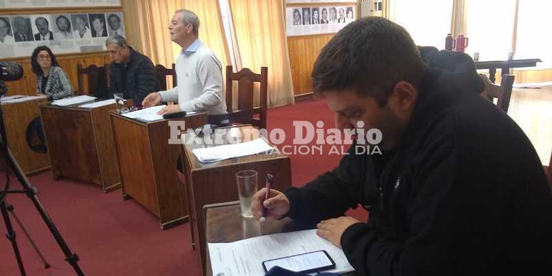 La sesi&oacute;n se desarroll&oacute; sin la presencia del concejal Miguel &Aacute;ngel Coradini.