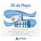 Imagen de Acto protocolar por el 25 de Mayo