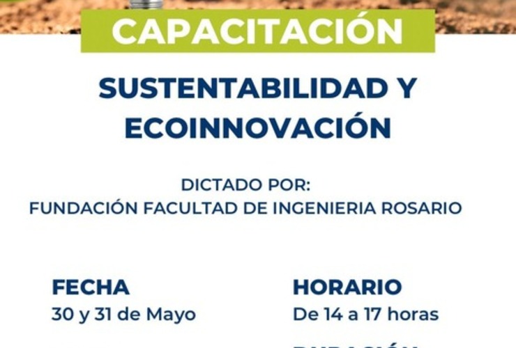 Imagen de Capacitación Sustentabilidad y Ecoinnovación