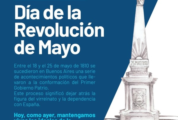 Imagen de D&iacute;a de la Revoluci&oacute;n de Mayo: a 213 a&ntilde;os de aqu&eacute;l 25/05 en donde naci&oacute; la Patria