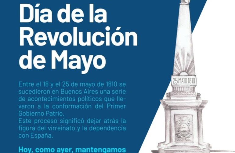 Imagen de Día de la Revolución de Mayo: a 213 años de aquél 25/05 en donde nació la Patria