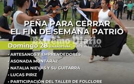 Imagen de Pe&ntilde;a para cerrar el fin de semana patrio en Alvear