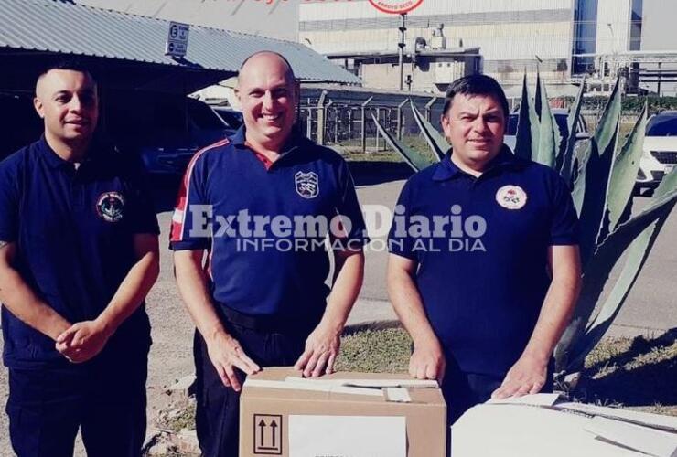 Imagen de Basf donó elementos de trabajo a los Bomberos Voluntarios de Arroyo Seco