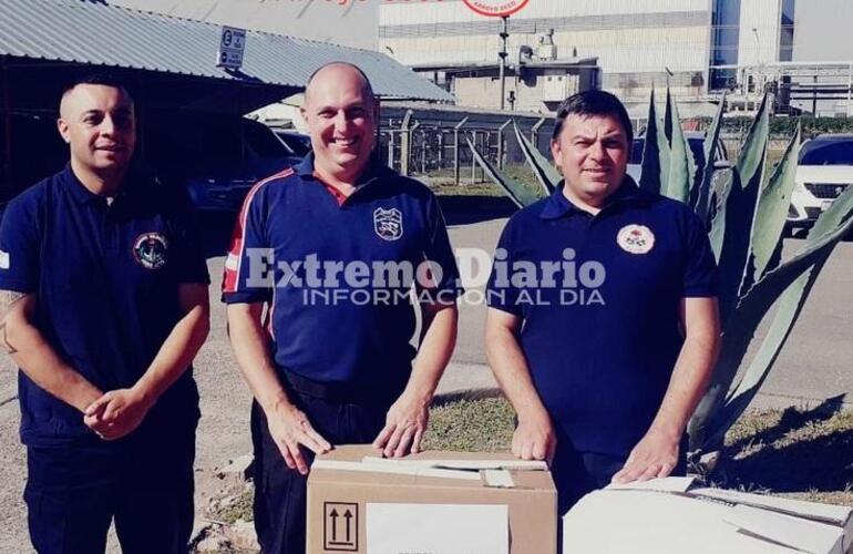 Imagen de Basf donó elementos de trabajo a los Bomberos Voluntarios de Arroyo Seco