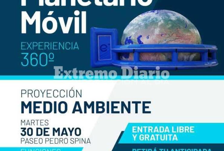 Imagen de Mañana llega el planetario móvil a Arroyo Seco