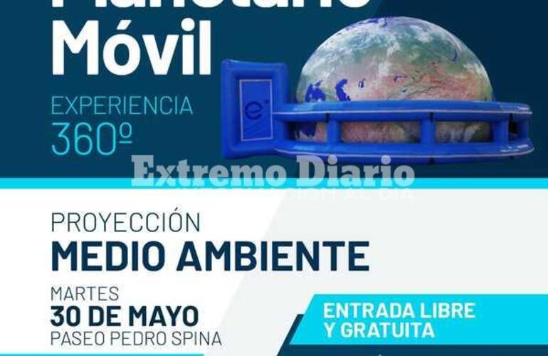 Imagen de Mañana llega el planetario móvil a Arroyo Seco