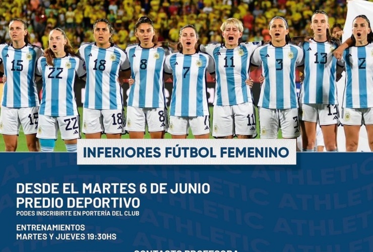 Imagen de En Junio, fútbol femenino de inferiores en A.S.A.C.