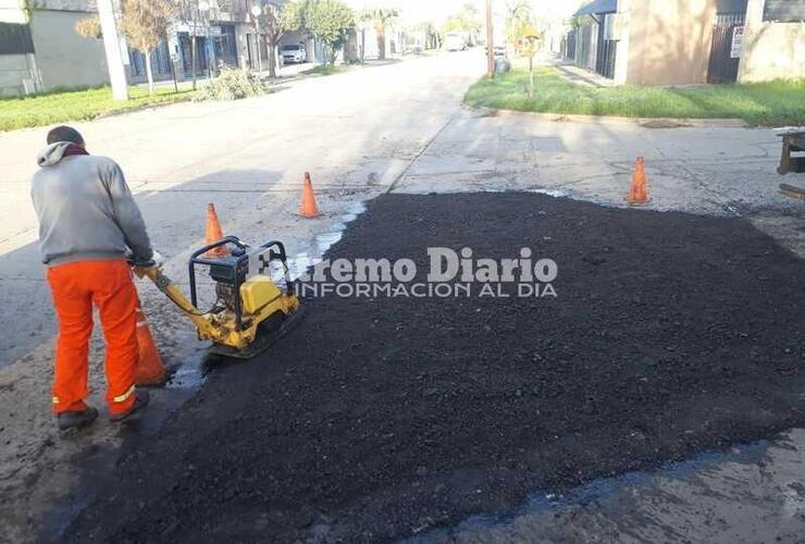 Imagen de Obras Públicas: Trabajos en diferentes puntos de la ciudad