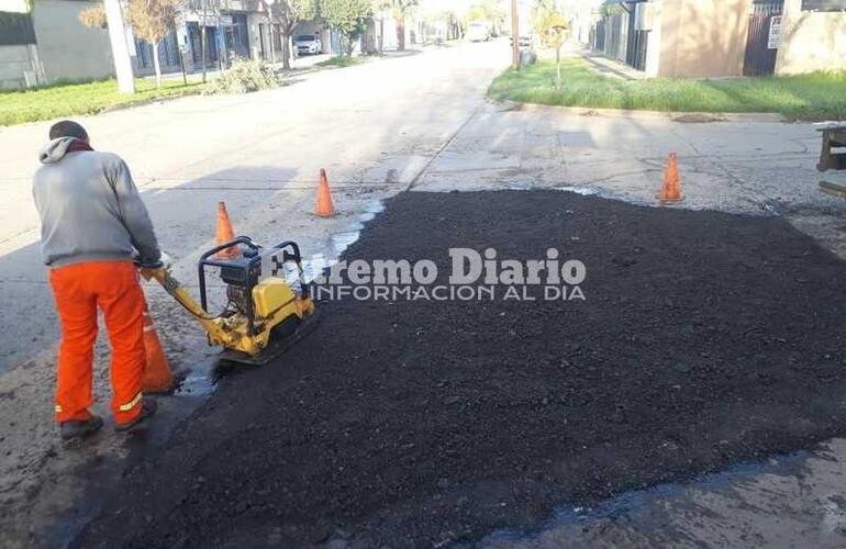 Imagen de Obras Públicas: Trabajos en diferentes puntos de la ciudad