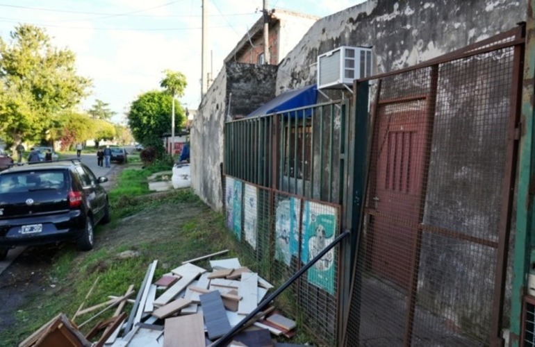 Deán Funes al 3100, donde mataron a la kiosquera. (Alan Monzón / Rosario3)