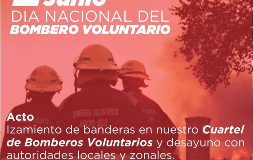 Imagen de Acto por el D&iacute;a Nacional del Bombero Voluntario