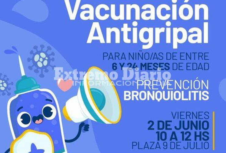 Imagen de Campaña de vacunación antigripal para niños entre 6 y 24 meses