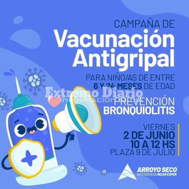 Imagen de Campaña de vacunación antigripal para niños entre 6 y 24 meses