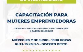 Imagen de Alvear: Capacitaci&oacute;n para mujeres emprendedoras