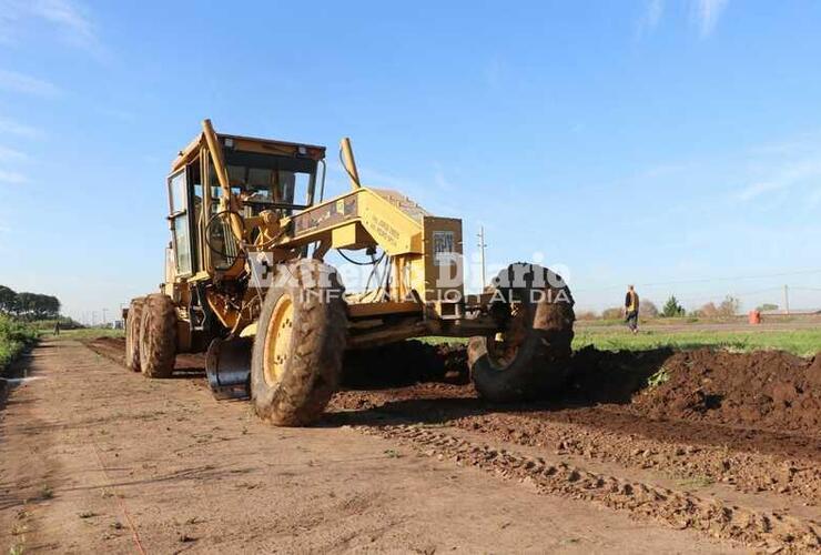 Imagen de Mi Lote: Continúan las obras de infraestructura en el primer loteo municipal