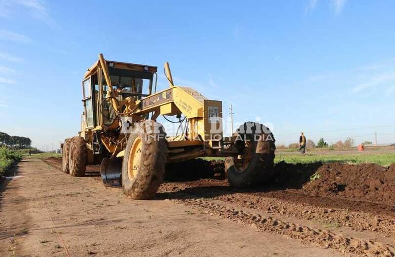 Imagen de Mi Lote: Continúan las obras de infraestructura en el primer loteo municipal