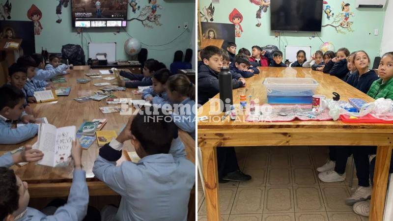 Imagen de Cient&iacute;ficos y lectores: Actividades de los alumnos de la Escuela Santa Luc&iacute;a