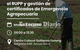 Imagen de Jornada de inscripci&oacute;n en el Rupp y gesti&oacute;n de emergencia agropecuaria