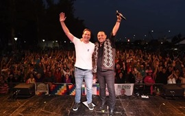 Imagen de Fiesta del Trabajador y la Trabajadora en el Parque Central de General Lagos.