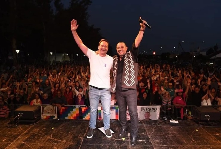 Imagen de Fiesta del Trabajador y la Trabajadora en el Parque Central de General Lagos.