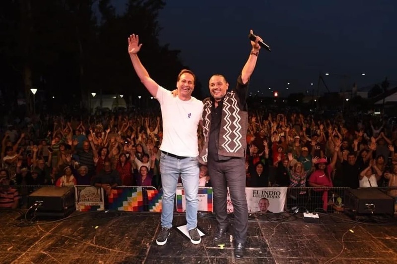Imagen de Fiesta del Trabajador y la Trabajadora en el Parque Central de General Lagos.