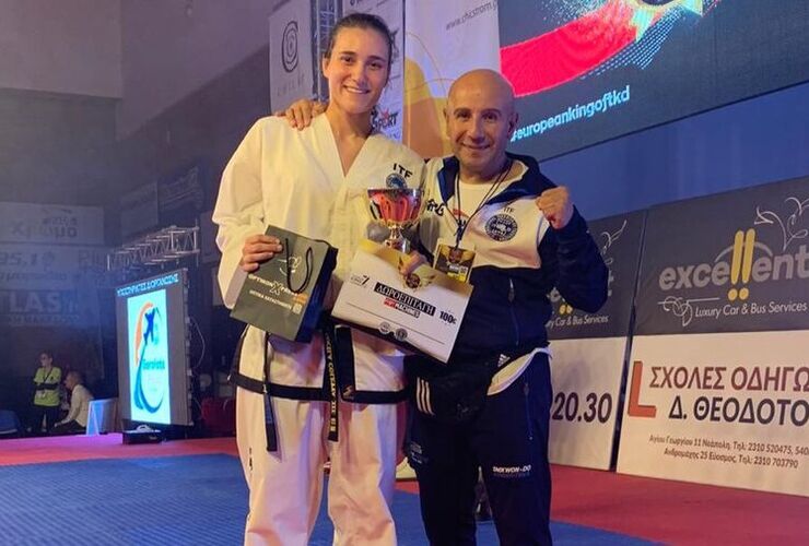 Imagen de Talleres organiza una pollada a beneficio para Lucila Coletta y Fermín Rodriguez que viajarán al Mundial de Taekwondo en Kazajistán