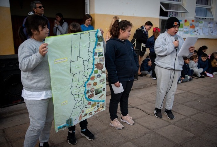 Imagen de Charla sobre bioalfabetización en la Escuela N° 6076 Unidad Nacional de Pavón